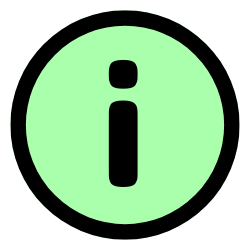 Info icon.